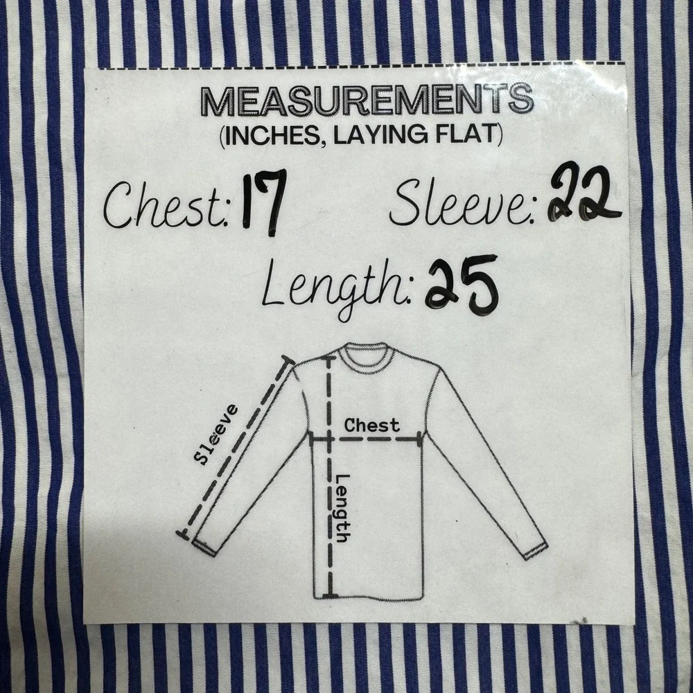 Lafayette 148 Womens‎ Shirt XXS Button Down Long Sleeve Striped Blue Tailored - Picture 8 of 9